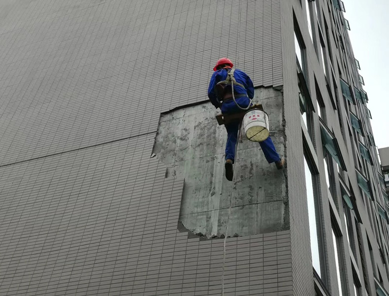 成都高樓外墻維修，瓷磚外墻維修